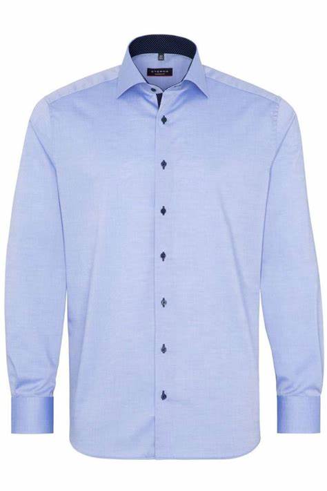 1pc Elegant Lyocell Men'S Long Sleeve Button-Up Shirt - Breathable, Non-Stretch Fabric, Solid Color, Flared Hem, Regular Fit for Business, Casual, Weddings & Proposals