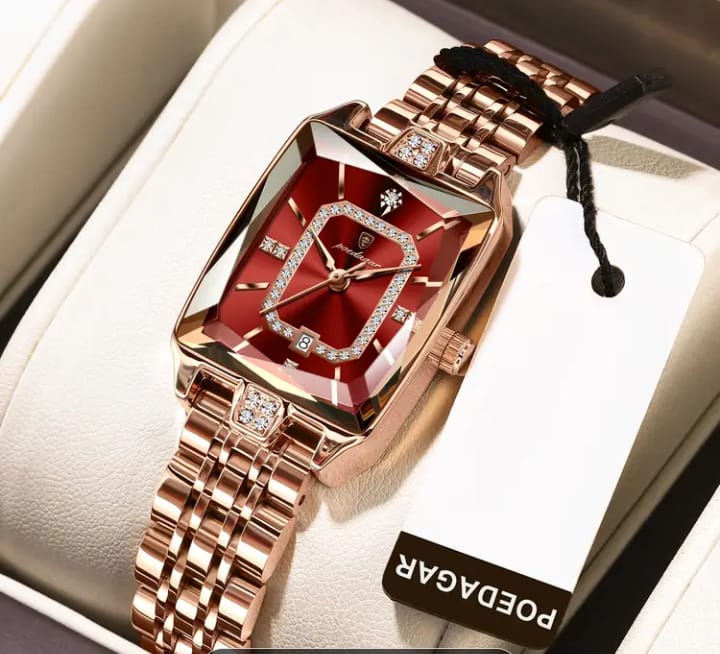 POEDAGAR Fashion Students Korean Casual Ladies Watch Luxury Stainless Steel Best Selling Simple And Elegant Quartz Wristwatch.