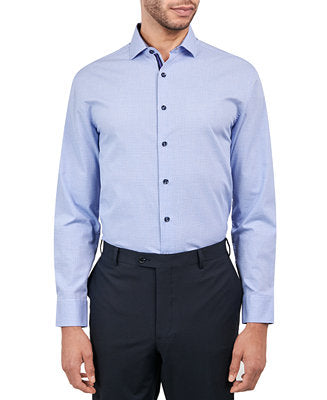 1pc Elegant Lyocell Men'S Long Sleeve Button-Up Shirt - Breathable, Non-Stretch Fabric, Solid Color, Flared Hem, Regular Fit for Business, Casual, Weddings & Proposals