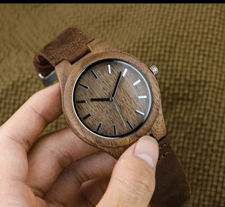 T6001LGE Natural Walnut Wood Belt Watch Gift Timepiece