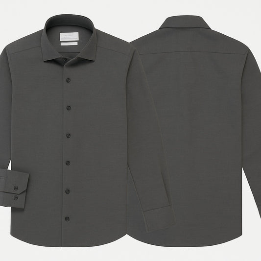 Modern Fit Men'S Dress Shirt - Comfortable Twill Fabric, Long Sleeve with Button-Up Front, Perfect Gift for Him, Formal Attire|Sleek Look|Polished Finis